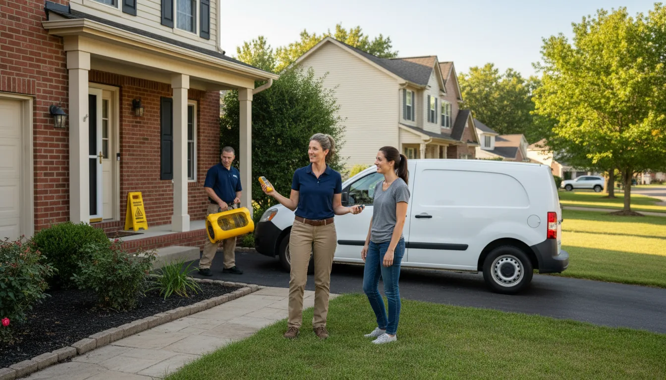 Water restoration image for Emergency Water Damage Restoration in Milan, KS